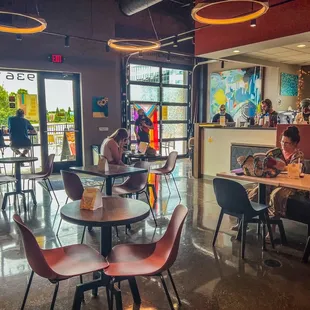 Sunday afternoon interior. Nice space.