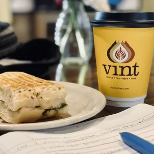 Three ultimate - Lotsa Pasta paninis served here, wam