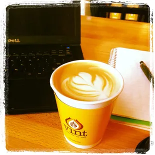 Meeting after meeting today. Starting my day with delicious raspberry hazelnut latte...yum!