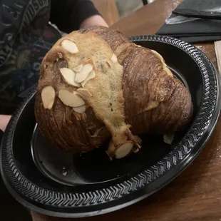 JJ bakes &amp; co almond crescent