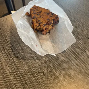 This is the Bread Slice - Pumpkin Chocolate Chip