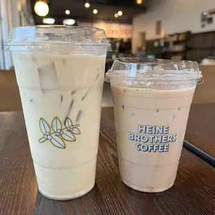 wo cups of coffee