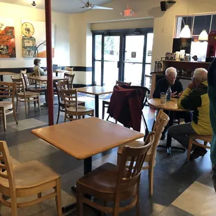 Some of the interior