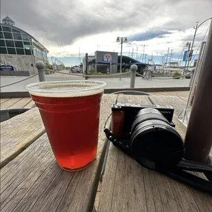 beer and view