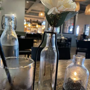 Great atmosphere and great waitress.