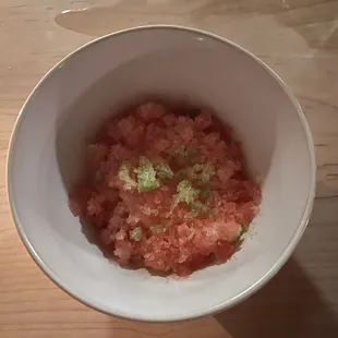 Watermelon granita