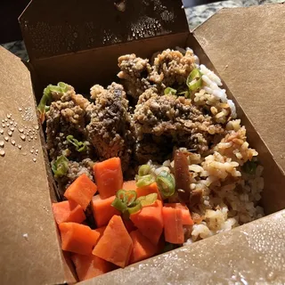 Taiwanese Fried Chicken Rice Bowl