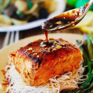 Bulgogi Glaze Salmon