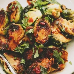 Glazed Brussel Sprouts