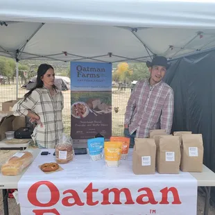 Is the open farm manager in his wife