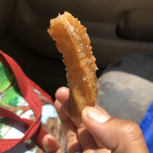 Vegan churro from Churros Inzunza