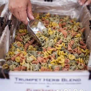 Freshly made pasta from Pappardelle! Local seasonal and Gluten-free options available.