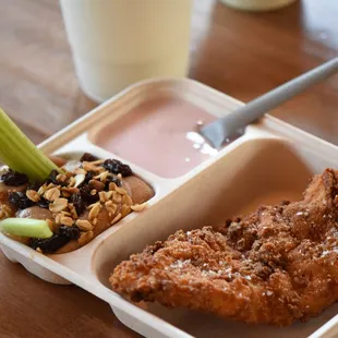 chicken wings and fried chicken
