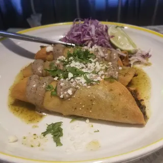 Mushroom Taquitos