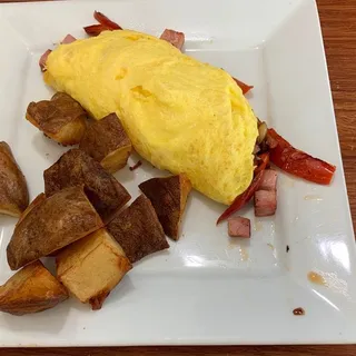 Red Denver Omelet