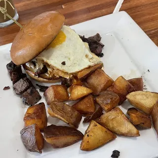 Brisket Breakfast Sandwich