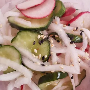 Cucumber Radish Salad