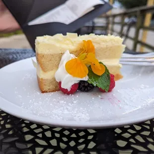 Lemon cake - very beautiful and light! Great for summer