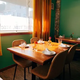 interior, sushi and sashimi