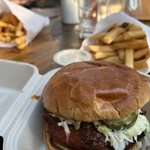 Hot Chicken Sandwich