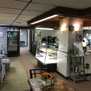 Counter and bake area