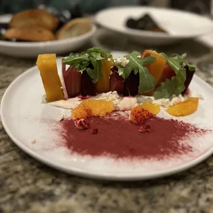 a plate of food