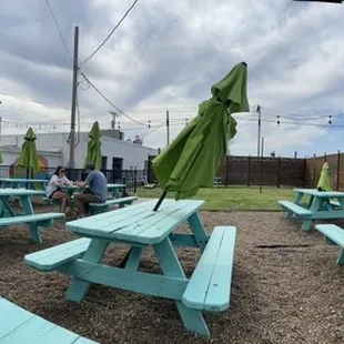Backyard space to play some games or catch some rays