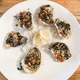 Happy Hour Oyster Rockefeller