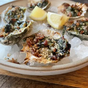 Oysters Rockefeller