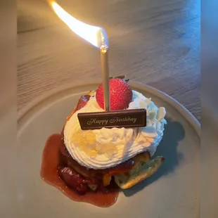 Strawberry Profiterole