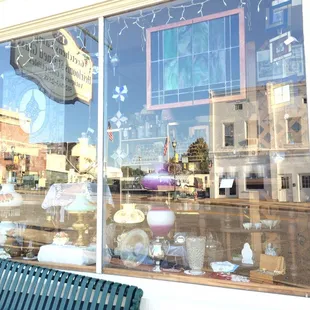 Lovely window display.