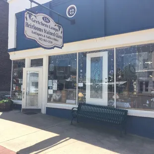 Store front in downtown Georgetown