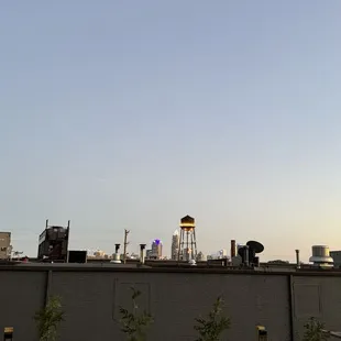 outside
