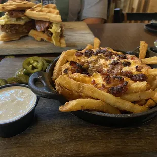 Chicken and Waffles Sandwich