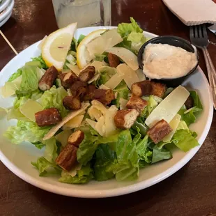 Caesar Salad Egg Rolls