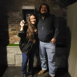 Two thieves with the coveted diamond