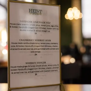 Heist Spirits