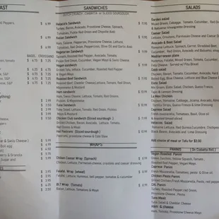 Menu page 1, 11/17/23