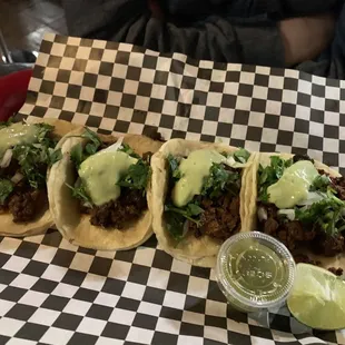 Al pastor- marinated pork