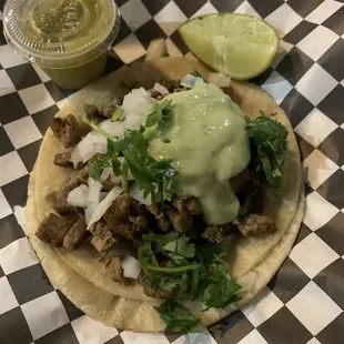 Asada taco