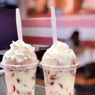 Fresas con crema