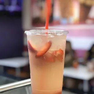 Limonada de fresa
