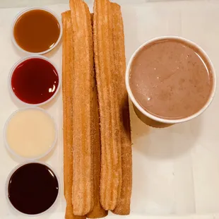 Champurrado and churros !