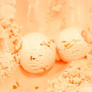 three scoops of ice cream