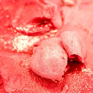 a close - up of a cookie with a bite taken out of it