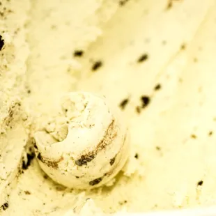 a scoop of ice cream
