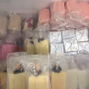 Milky popsicles