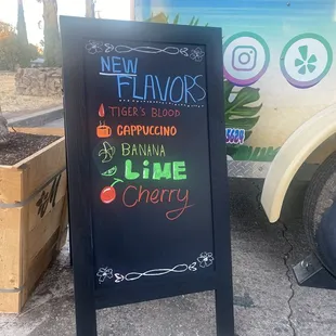 New flavors