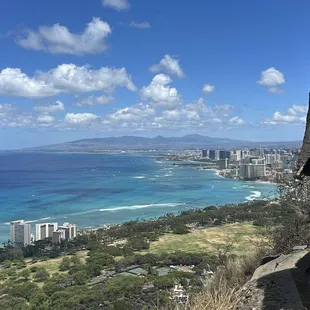 View from the outlook on diamond head