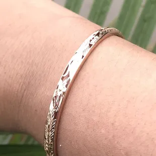 Rose Gold!  ~ I'll post a clearer pic but you get the idea :)